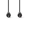 CAVO OTTICO NEDIS CAGP25000BK20 CON CONNETTORI TOSLINK LUNGHEZZA 2 METRI